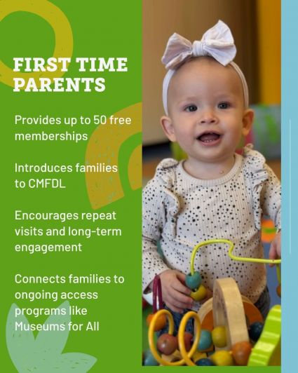 free memberships for first time parents