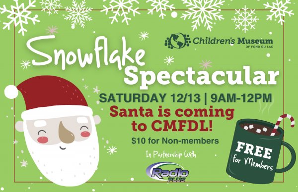 Snowflake Spectacular-Santa is coming to CMFDL!