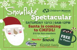 Snowflake Spectacular-Santa is coming to CMFDL!