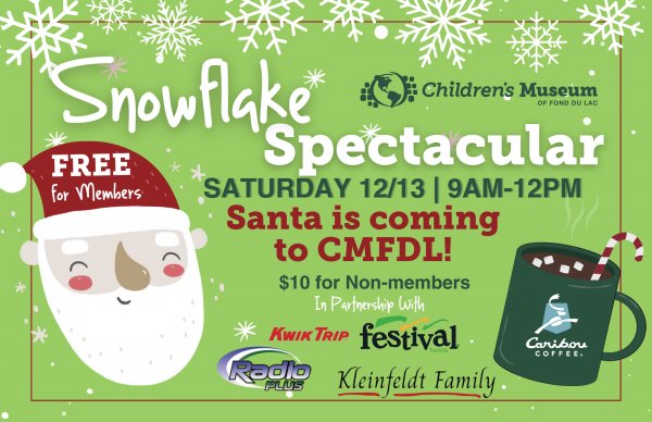 Snowflake Spectacular-Santa is coming to CMFDL!