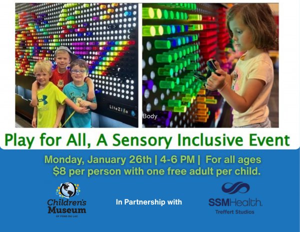 Play for All, A Sensory Inclusive Event