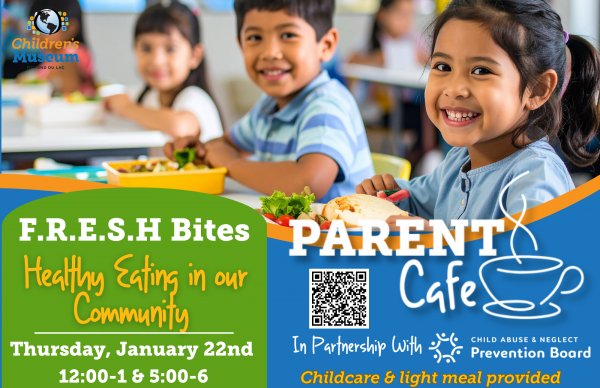 FREE Parent Cafe at CMFDL | 5-6pm
