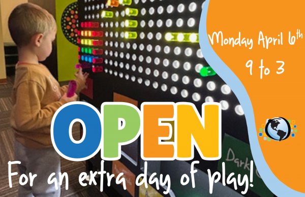Extra day of play on Easter Monday!
